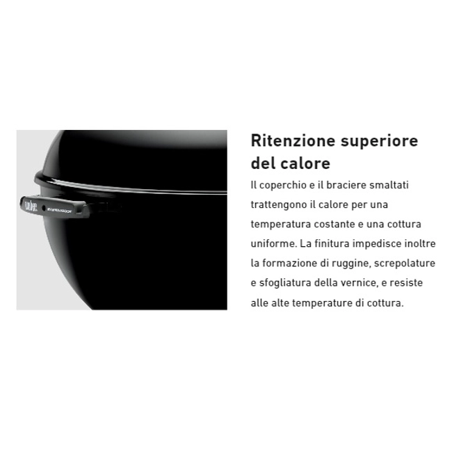 Vendita online Barbecue a carbone Weber Master Touch GBS E-5750 Ø 57 cm Blu